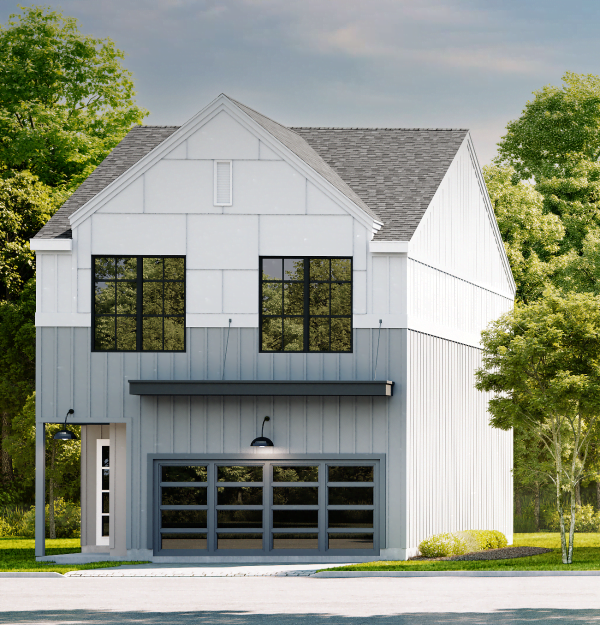 Two Story Small Home Plan E9026 A1.1