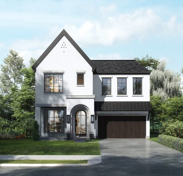 Two Story Urban Home Plan F0266