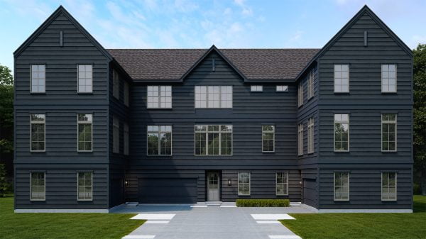 Three Story Townhome Plan E9167 A1.1