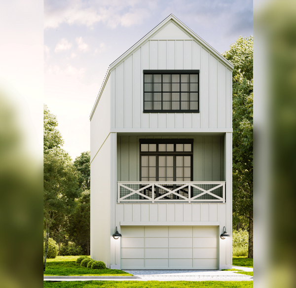 Three Story Townhome Plan F0110 B1.1