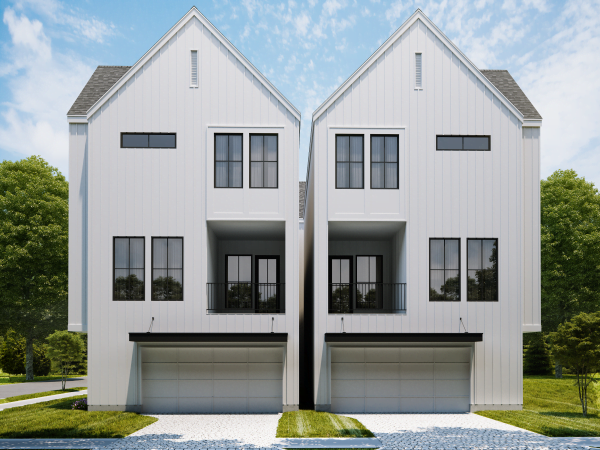 Three Story Townhome Plan F0150 A2.1