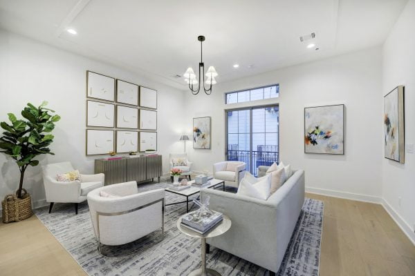 Three Story Duplex Townhome Plan E9167 B1.1