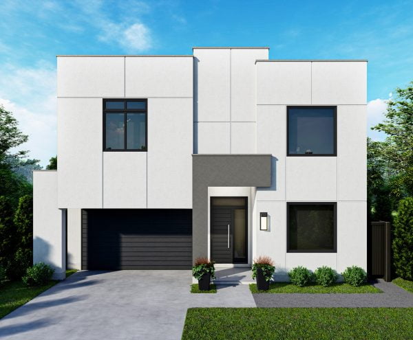 Two Story Urban Home Plan F1299