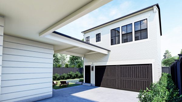Two Story Urban Home Plan F1297