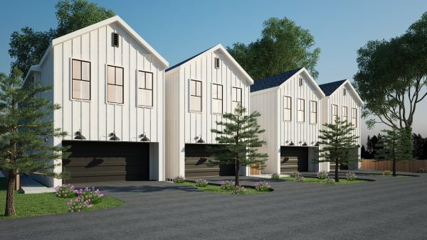 Two Story Small Home Plan E8210 A1.1