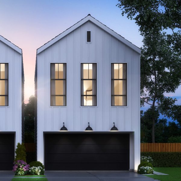 Two Story Small Home Plan E8210 A1.1
