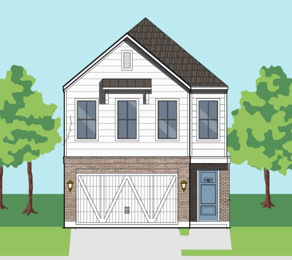 Two Story Home Plan E9227 A1.3R