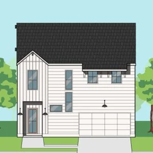 Two Story Home Plan F0101 A1.1L