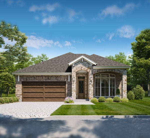 One Story Home Plan F0252 F1.2