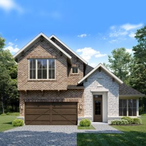 1 1/2 Story Home Plan F0252 G2.2