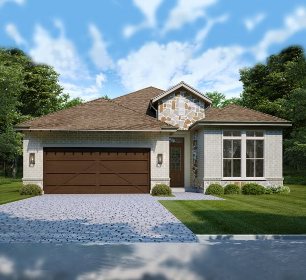 One Story Home Plan F0252 H1.2