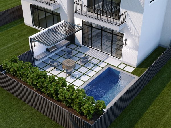3 1/2 Story Townhome Plan F0320 A1.1