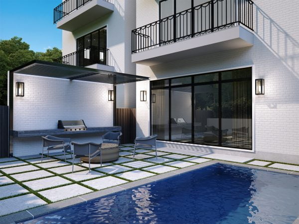 3 1/2 Story Townhome Plan F0320 A1.1
