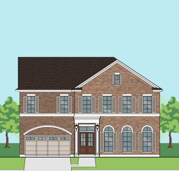 Two Story Home Plan F1058