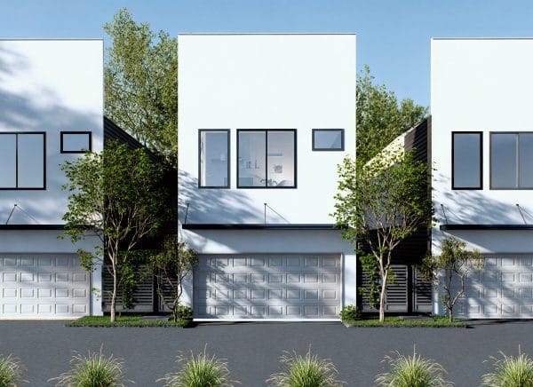 Two Story Townhome Plan F1120 B1.1L