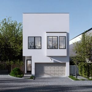Two Story Townhome Plan F1120 C1.1L