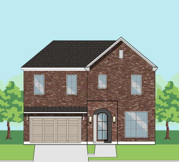Two Story Urban Home Plan F2021