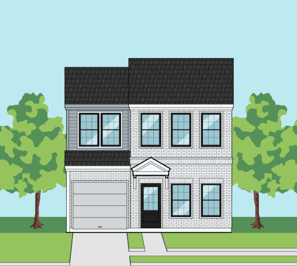 Two Story Home Plan E7028 C1.1