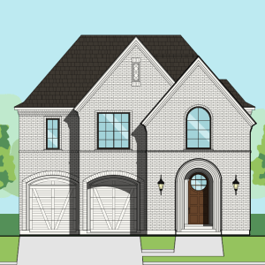 Two Story Urban Home Plan F0006