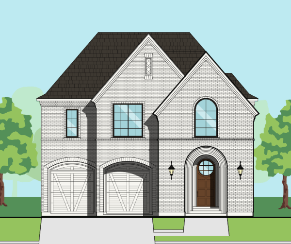 Two Story Urban Home Plan F0006