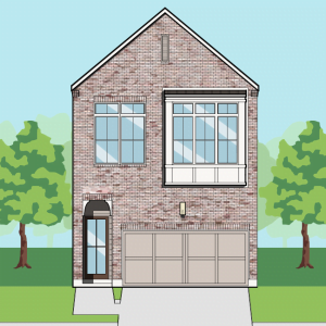 Two Story Townhome Plan F0280 B1.1