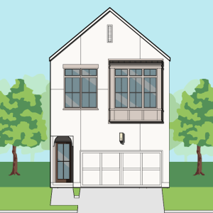 Two Story Townhome Plan F0280 B2.1