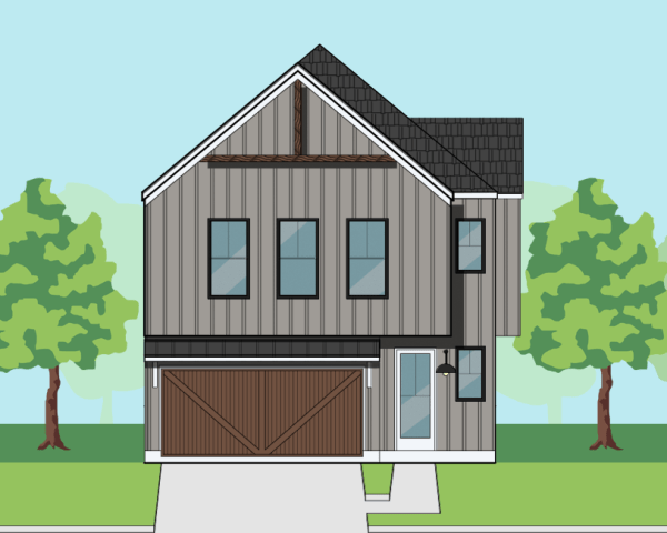 Two Story Home Plan E9007 E1