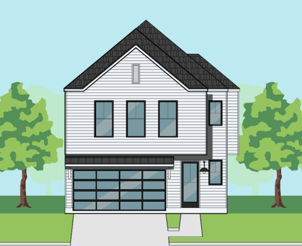 Two Story Home Plan E9007 E1