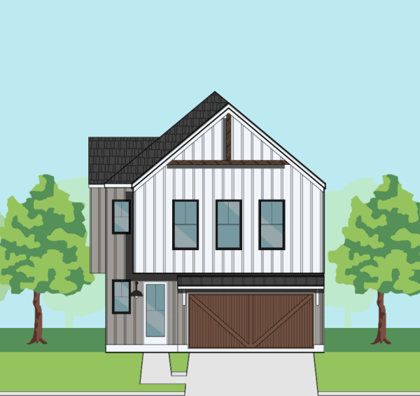 Two Story Home Plan E9007 E2.2