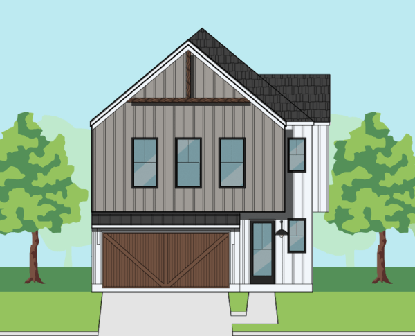 Two Story Home Plan E9007 F1.1