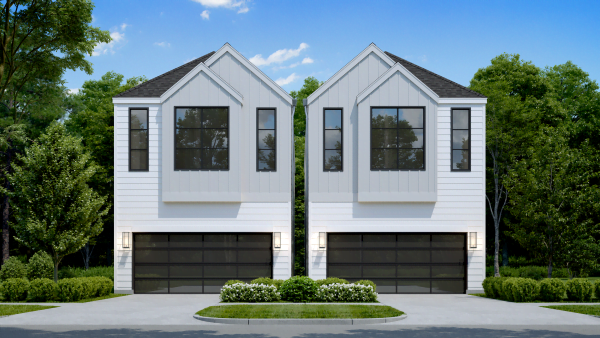 Two Story Townhome Plan F1232 A1.1