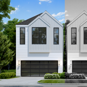 Two Story Townhome Plan F1232 A1.1