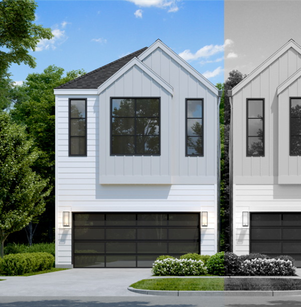 Two Story Townhome Plan F1232 A1.1