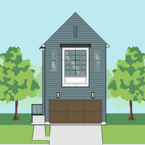 Two Story Townhome Plan F1276
