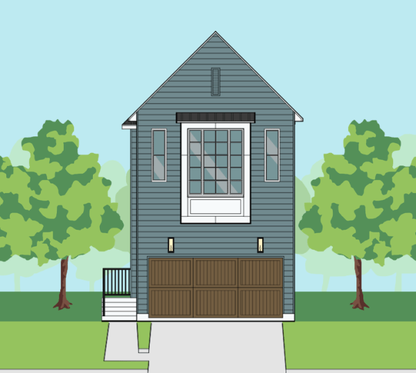 Two Story Townhome Plan F1276