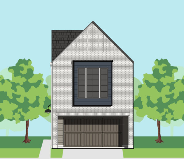 Two Story Townhome Plan F1277