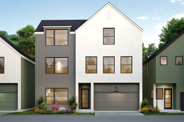 2 1/2 Story Townhome Plan F2003 A2.1