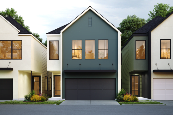 Two Story Townhome Plan F2003 C1.1