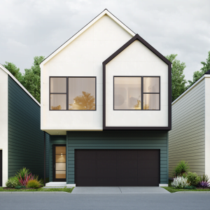Two Story Townhome Plan F2003 E1.1