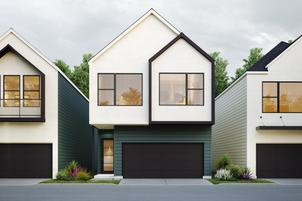 Two Story Townhome Plan F2003 E1.1