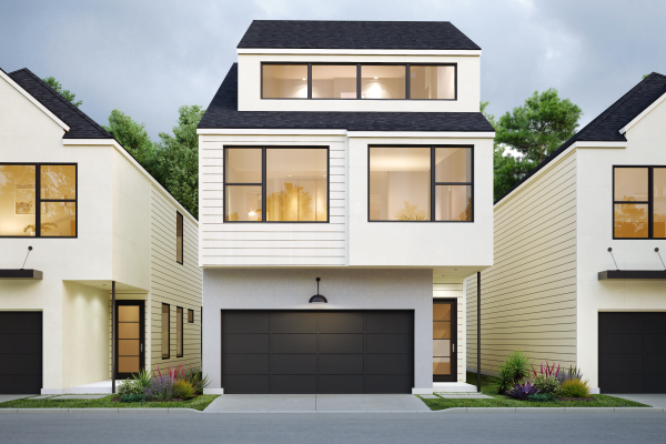 2 1/2 Story Townhome Plan F2003 E2.1