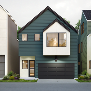 Two Story Townhome Plan F2003 F1