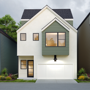 2 1/2 Story Townhome Plan F2003 F2.1
