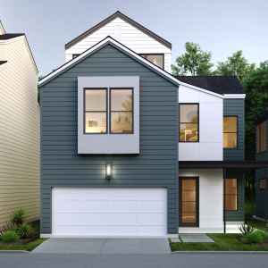 2 1/2 Story Townhome Plan F2003 G2.1