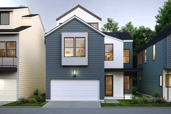2 1/2 Story Townhome Plan F2003 G2.1