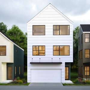2 1/2 Story Townhome Plan F2003 H2.1