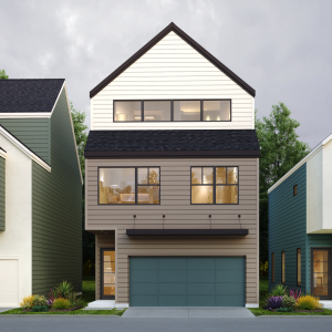 Three Story Townhome Plan F2003 H2.2