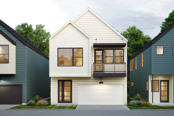 Two Story Townhome Plan F2003 J1.1