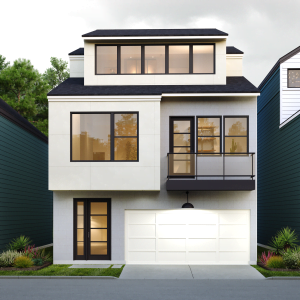 Three Story Townhome Plan F2003 J2.2