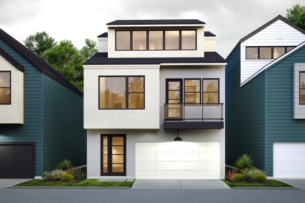Three Story Townhome Plan F2003 J2.2